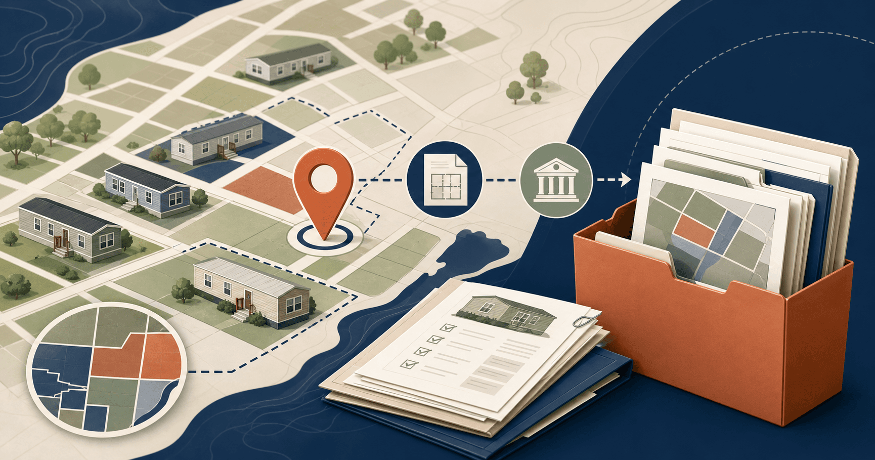 Manufactured Home Permits and Local Zoning Records: What the Public Data Can Show research illustration